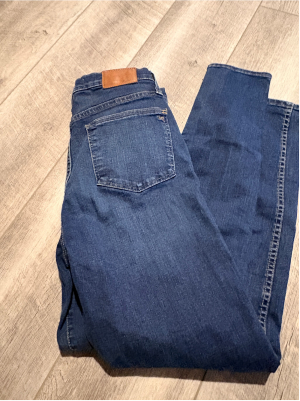 Women's Madewell 10" High-Rise Skinny Jeans Blue Size 29